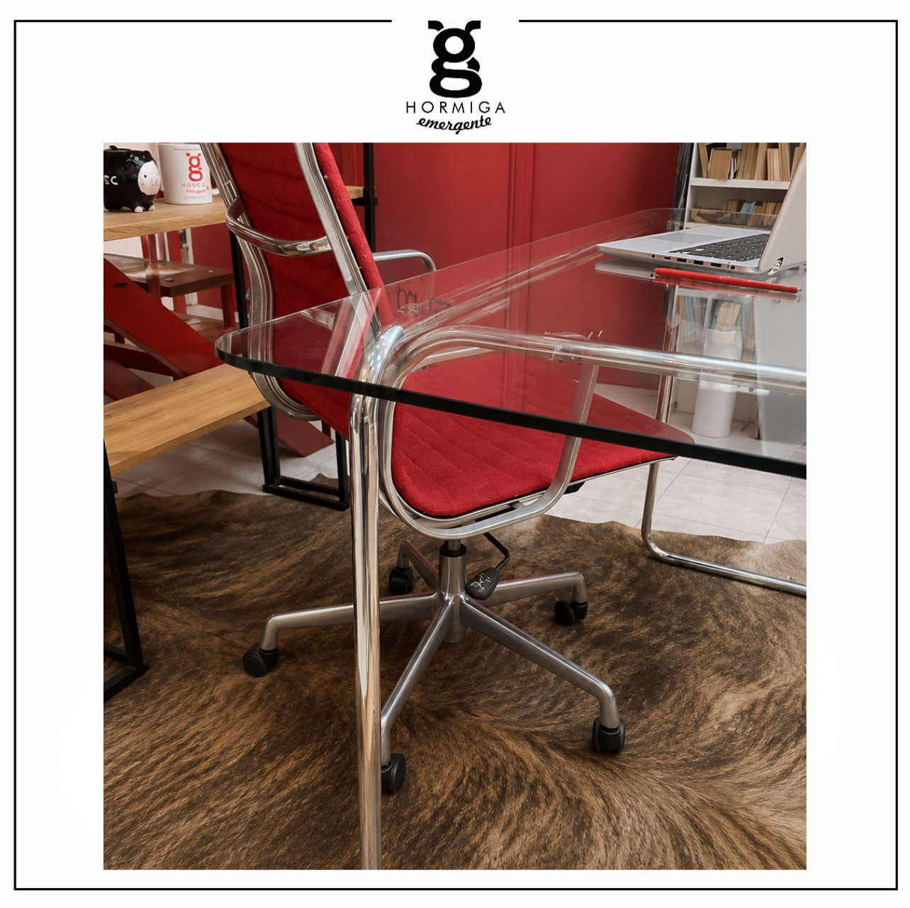 Mesa Breuer de vidrio - Image 3