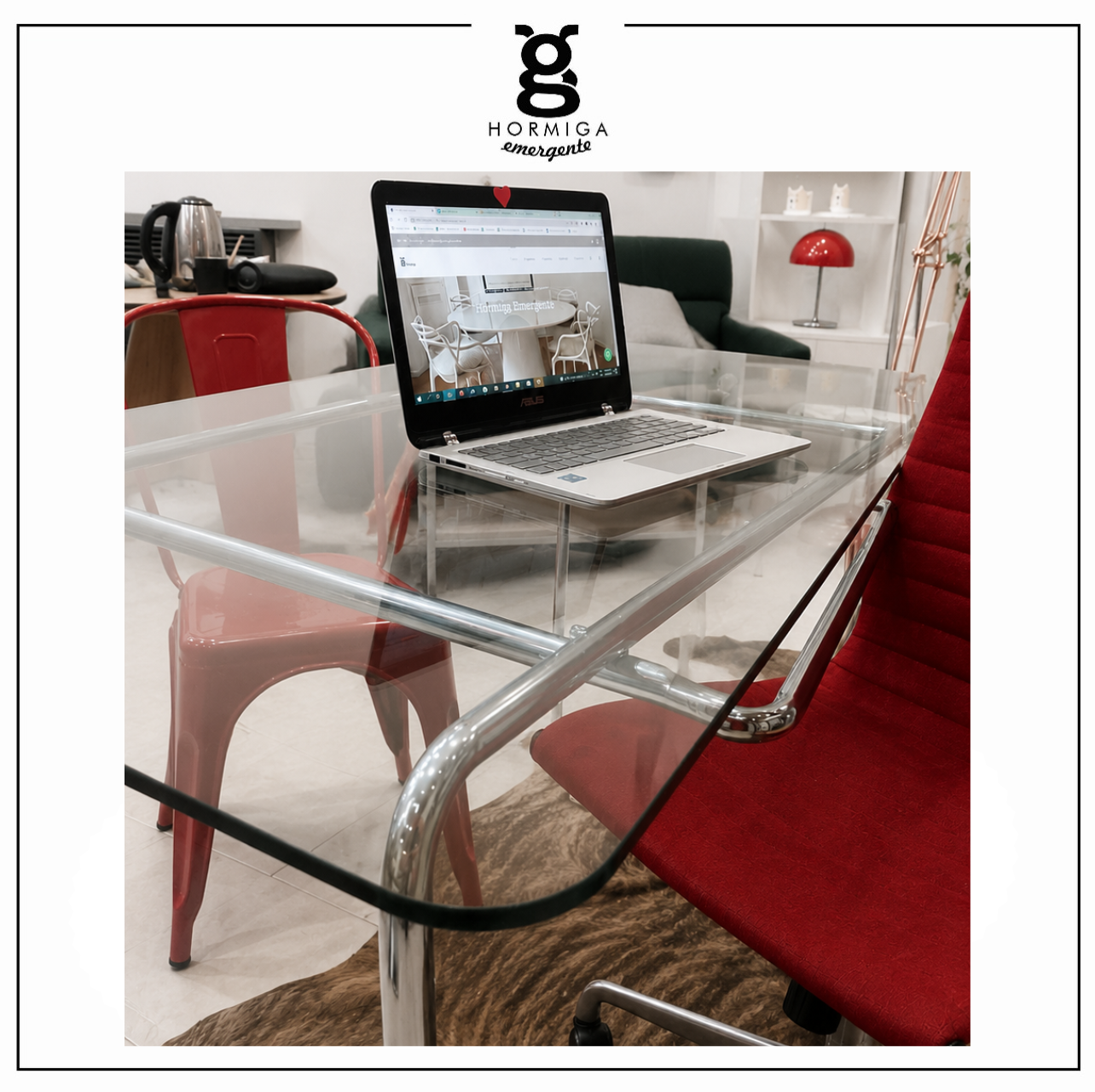 Mesa Breuer de vidrio - Image 2