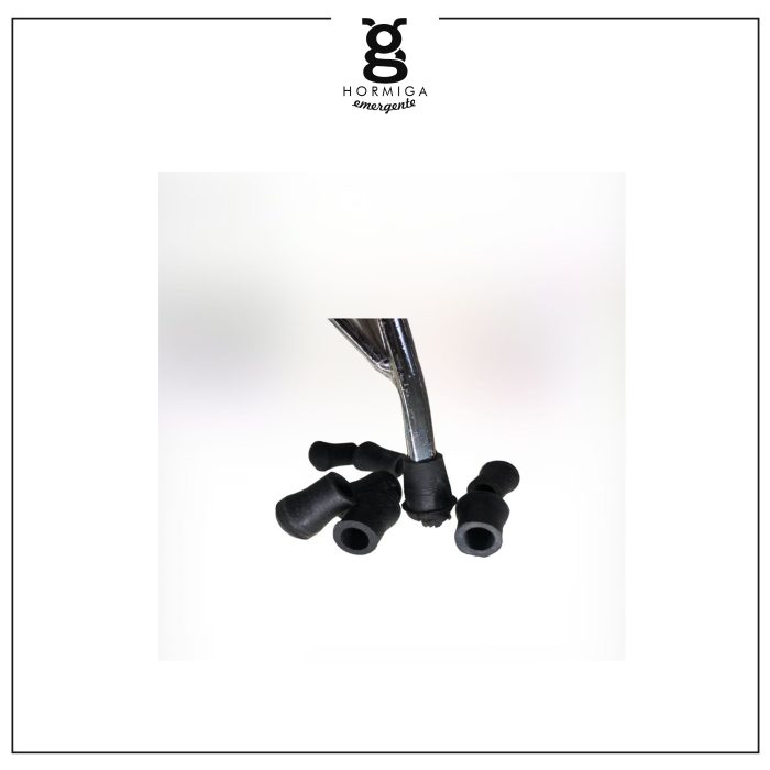 Regaton De Goma X4 Unidad Tapon Anti Rayas De Silla
