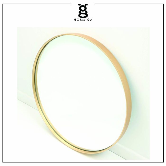 Espejo Circular Dorado - Image 3