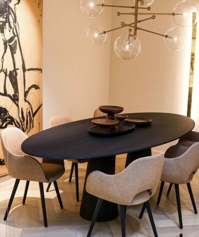 mesa Oval  con base oval - Image 3