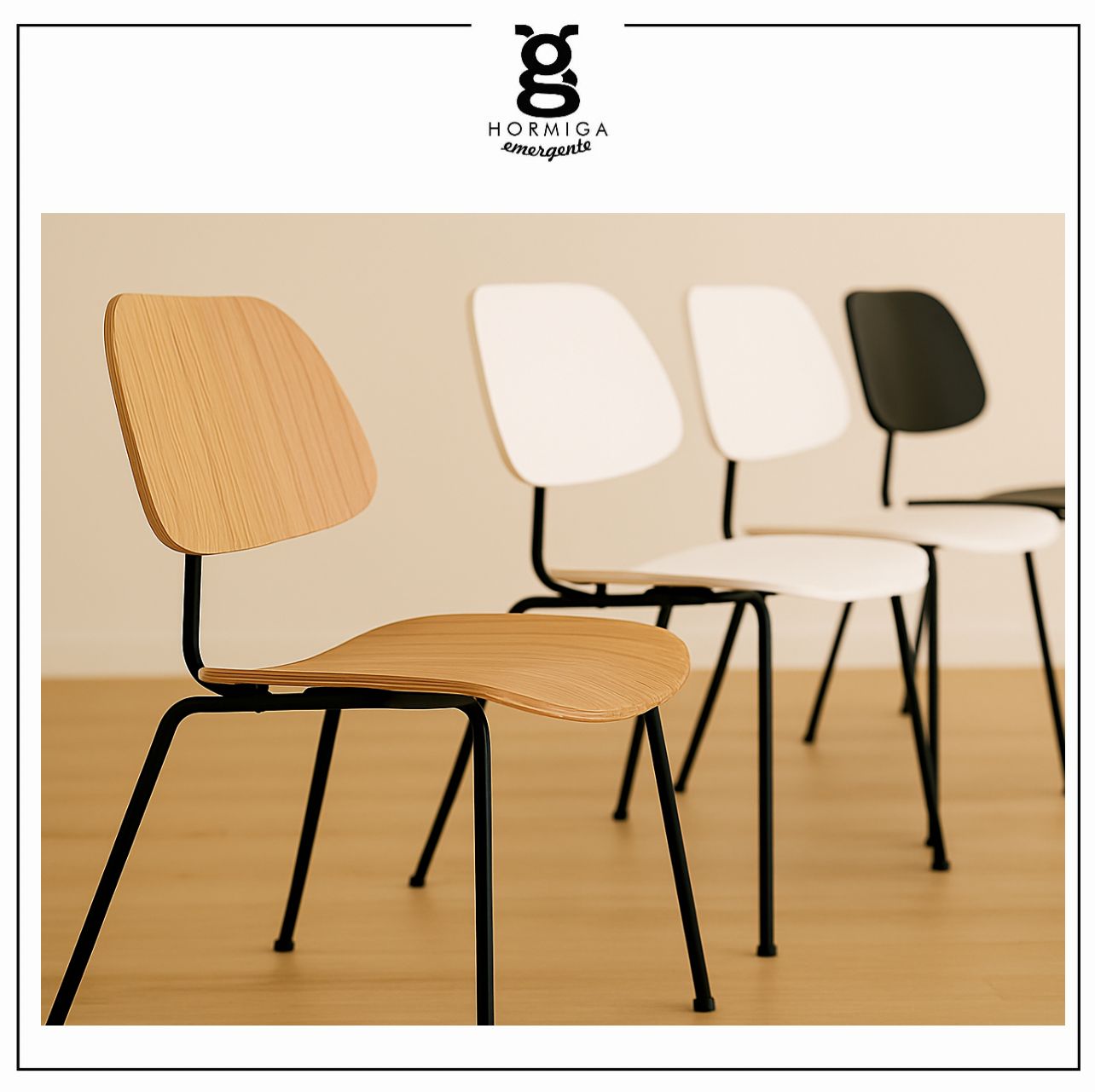 Poltrona Eames Plywood Modelo nuevo - Image 5