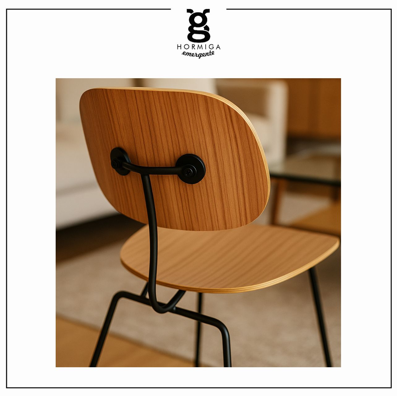 Poltrona Eames Plywood Modelo nuevo - Image 6